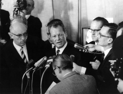 Governing Mayor And Candidate For Chancellor Willy Brandt